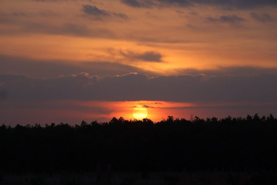 The sunrise as a symbol of all those night shifters